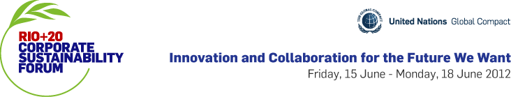 Rio+20 Corporate Sustainability Forum